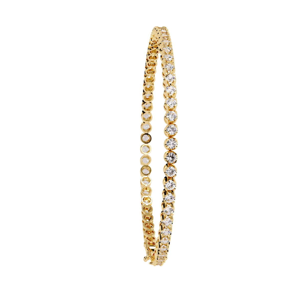 Elodie Riviera Diamond Tennis Bracelet – product view 2