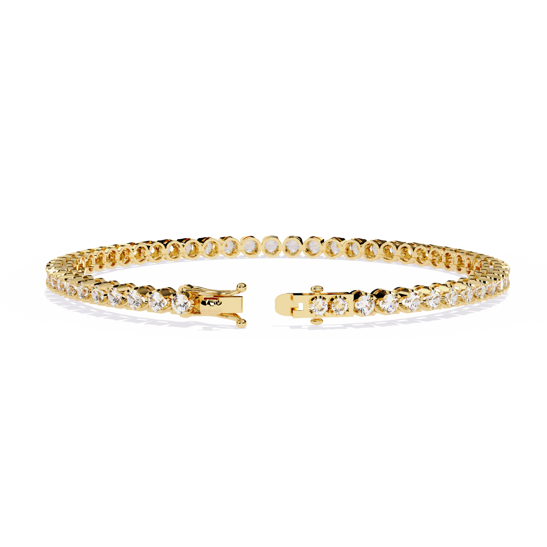 Elodie Riviera Diamond Tennis Bracelet – product view 12