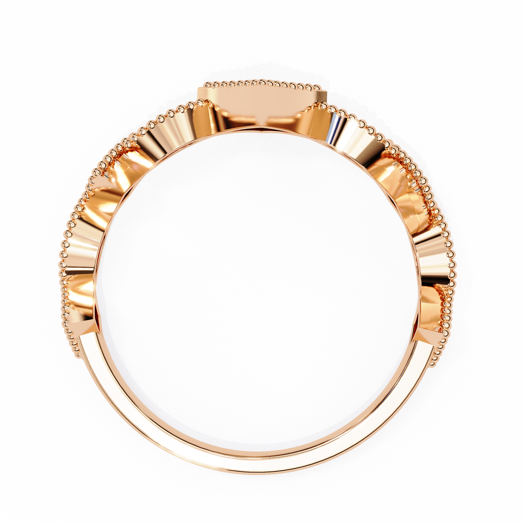 Solene Mosaic Diamond Band – product view 2