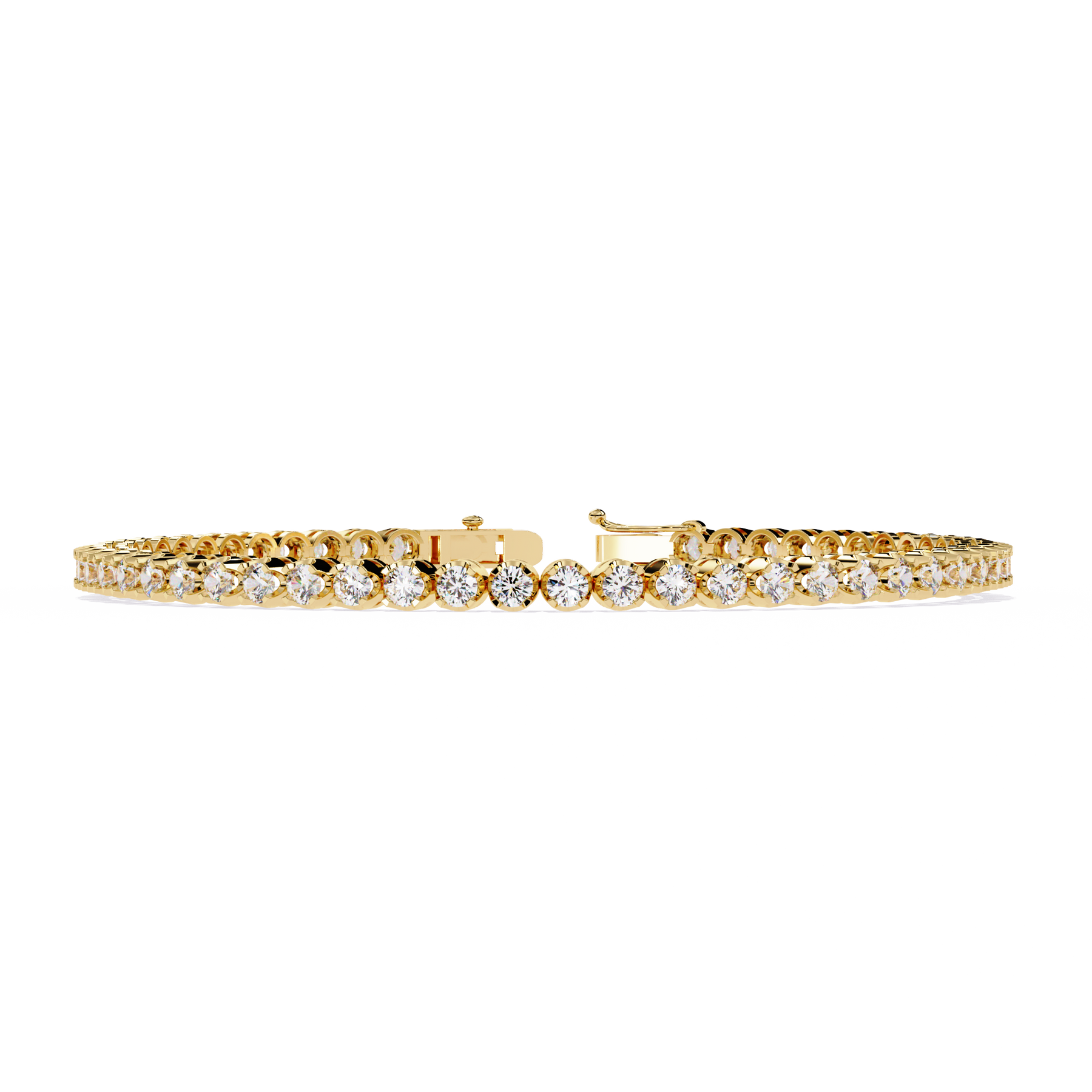 Elodie Riviera Diamond Tennis Bracelet – product view 8