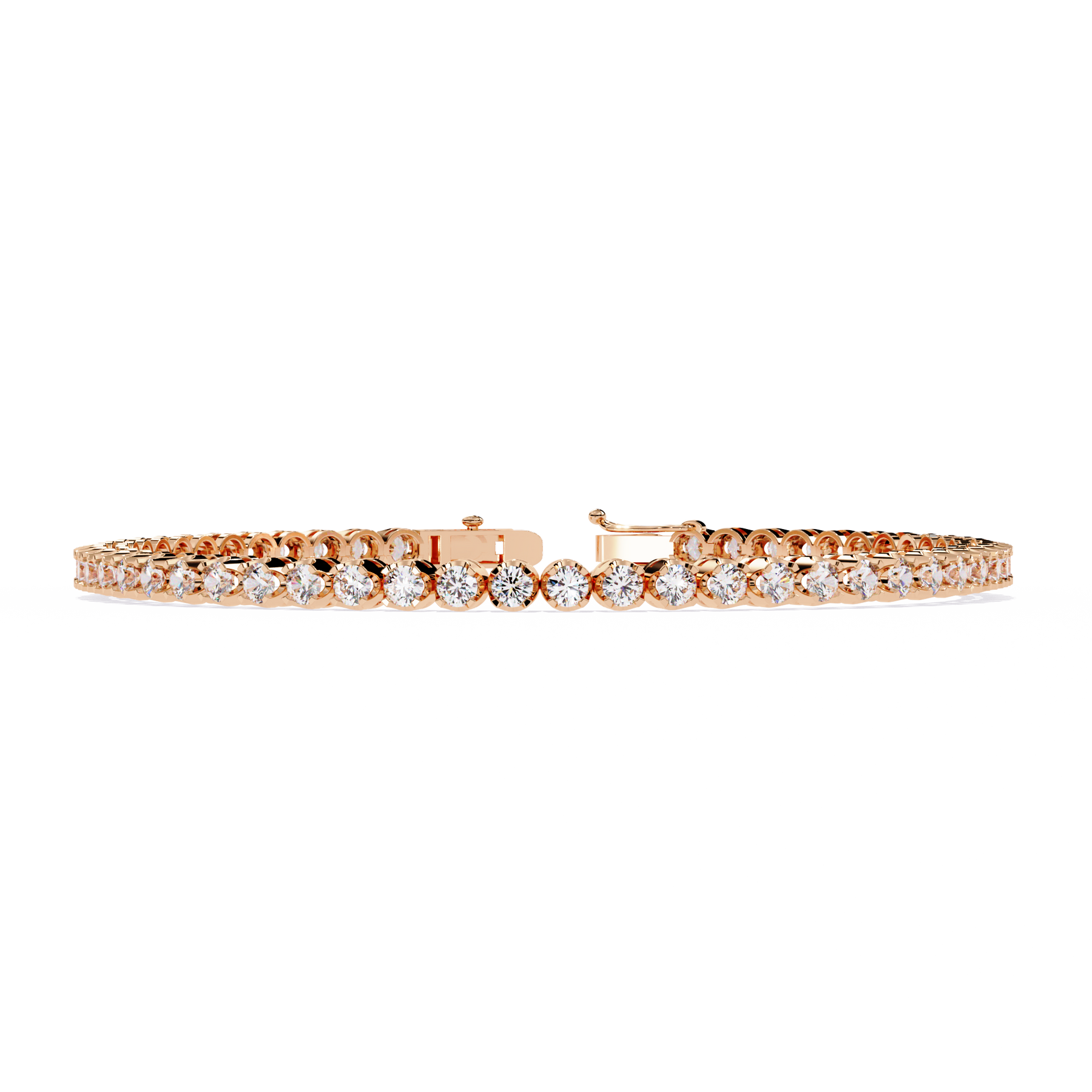 Elodie Riviera Diamond Tennis Bracelet – product view 9
