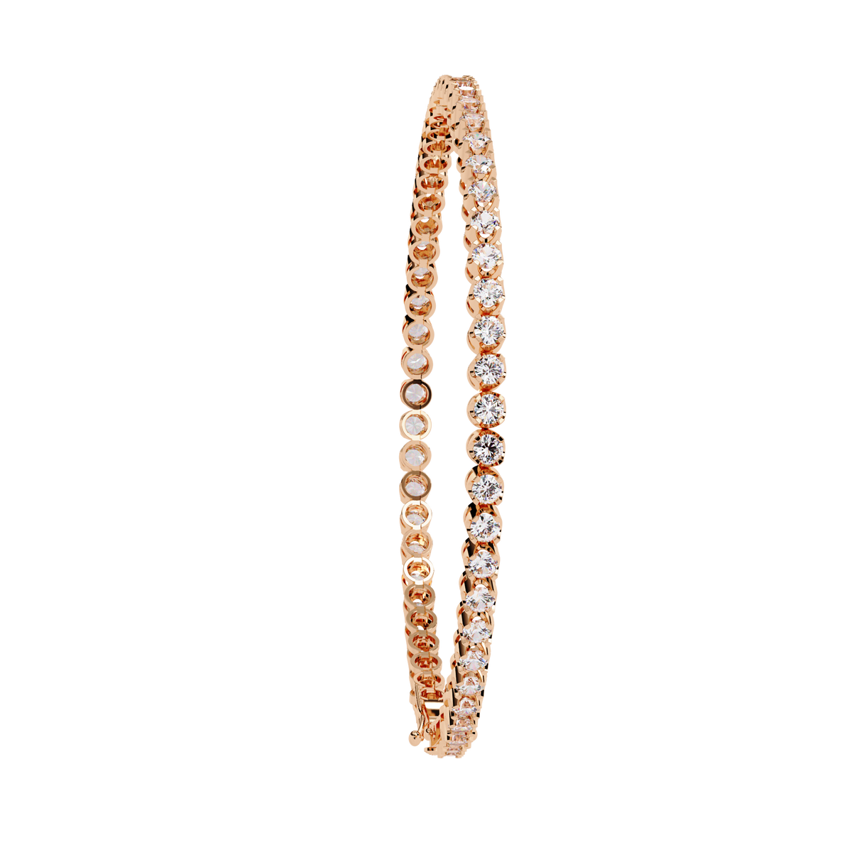 Elodie Riviera Diamond Tennis Bracelet – product view 4