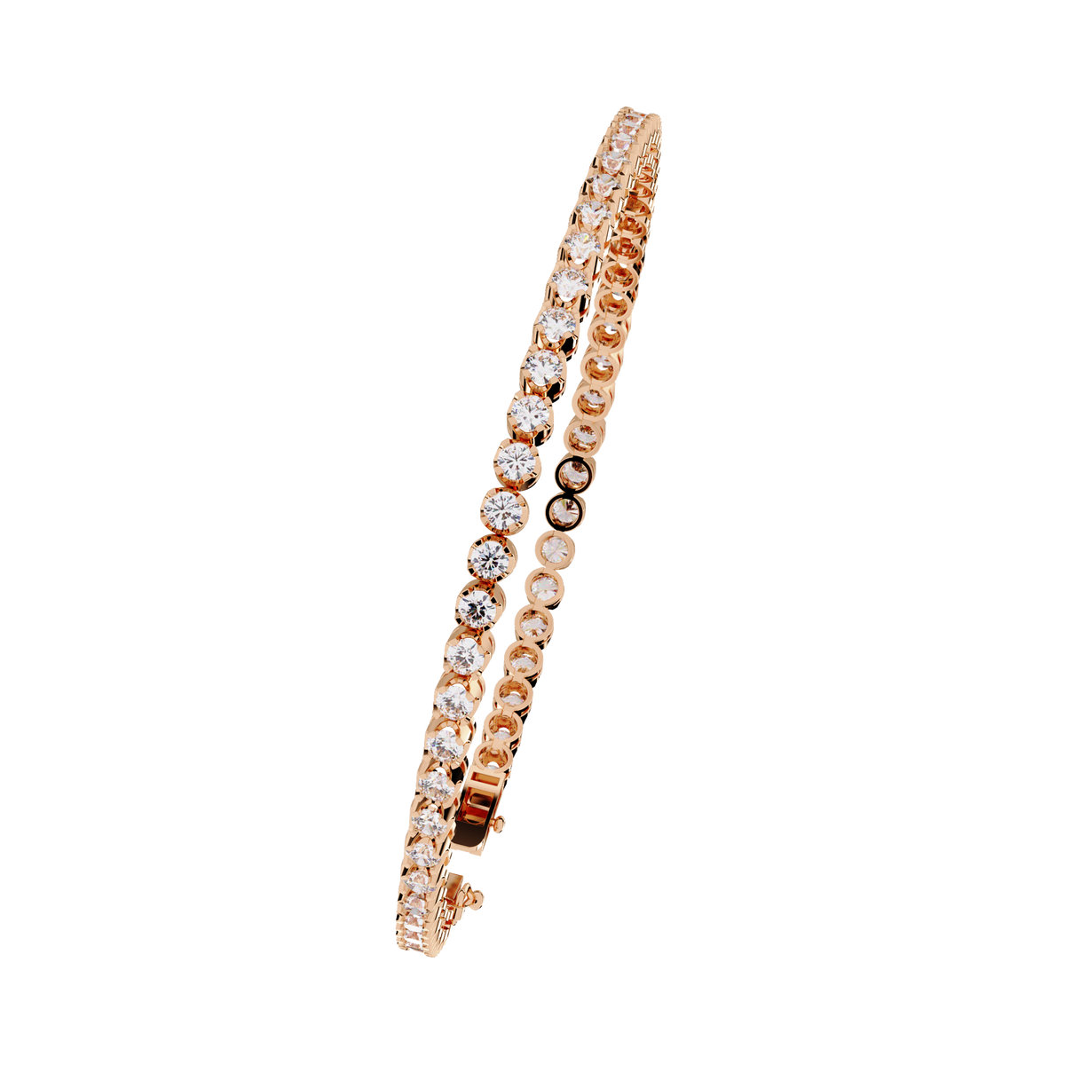 Elodie Riviera Diamond Tennis Bracelet – product view 7
