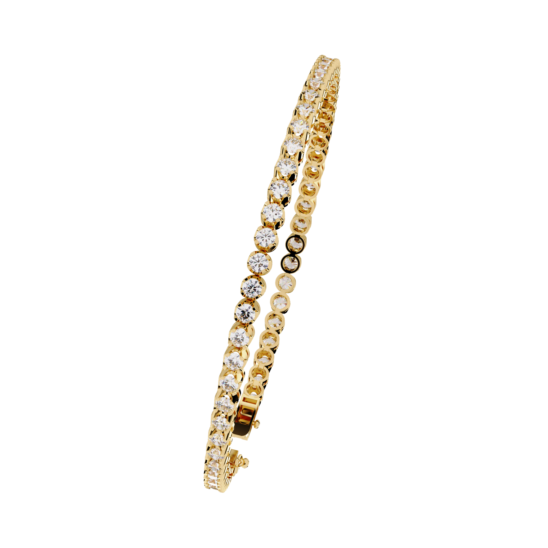 Elodie Riviera Diamond Tennis Bracelet – product view 5